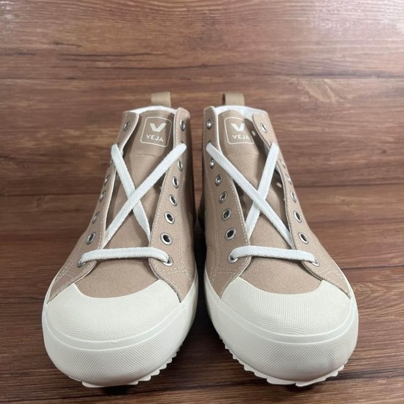 Veja Nova HT Canvas Hi Sneakers Men’s Tan - Picture 6 of 9